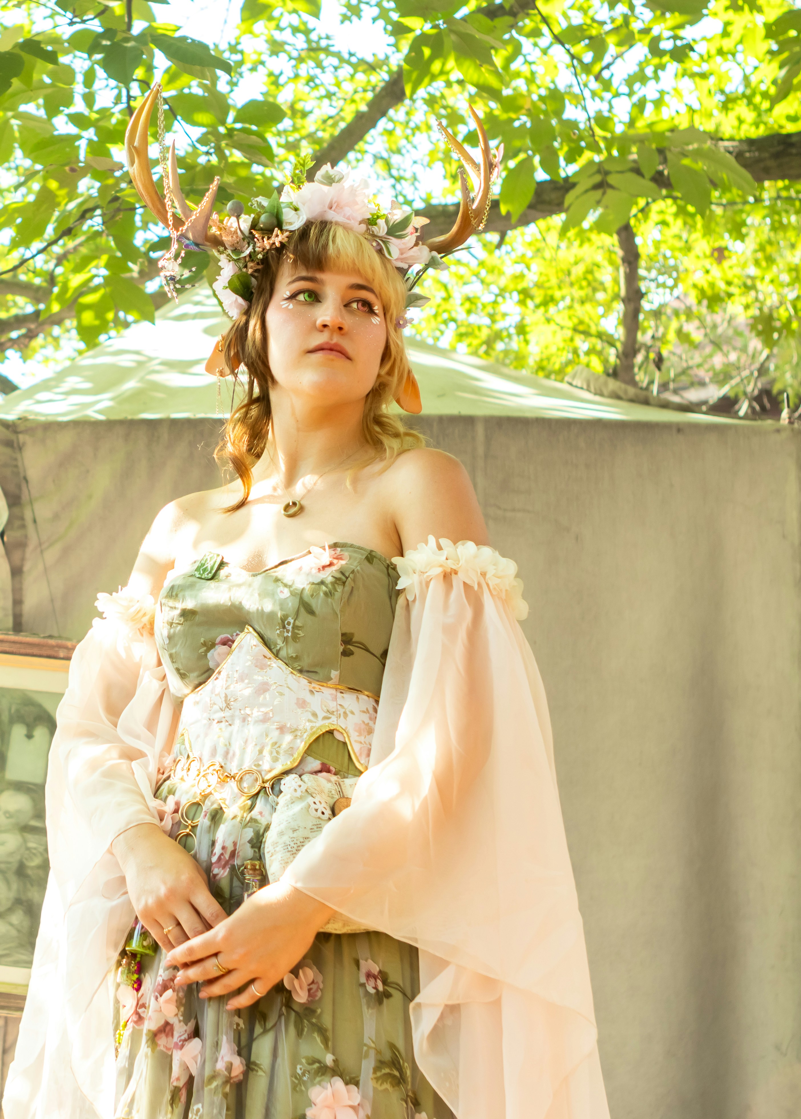 Forest fae costume